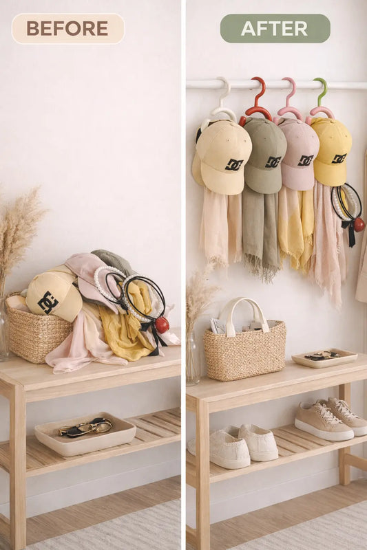Luxury Invisible Hanger - π Invisible Organizer for Hats & Scarves