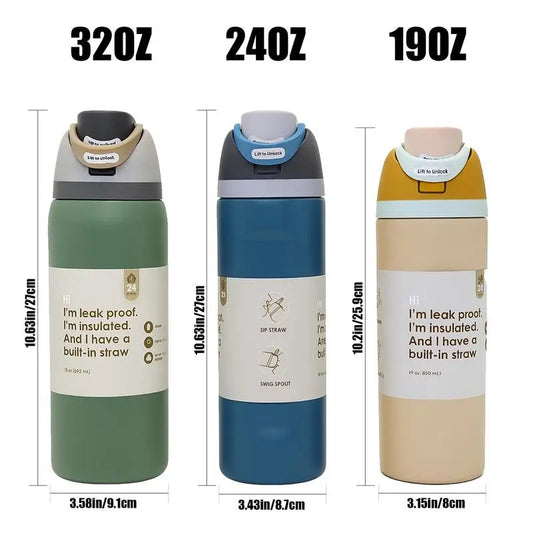 Chic Coraline Insulated Mug - Double Wall Vacuum Tumbler for Hot & Cold Drinks - Leak-Proof & Stylish - Perfect Gift for Any Occasion