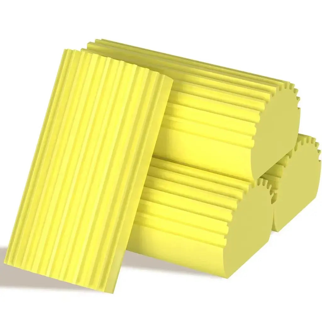 Transform Your Cleaning Routine with the Ultimate Damp Clean Duster Sponge - Perfect for Blinds, Glass, Baseboards, Vents, Railings, Mirrors, and Windows