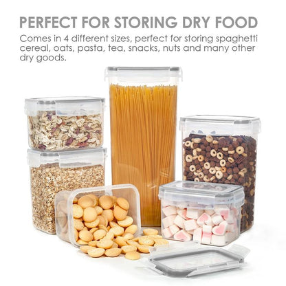 Vtopmart 32-Pack Airtight Food Storage Containers with Lids - BPA Free, Perfect for Cereal and Dry Food Organization