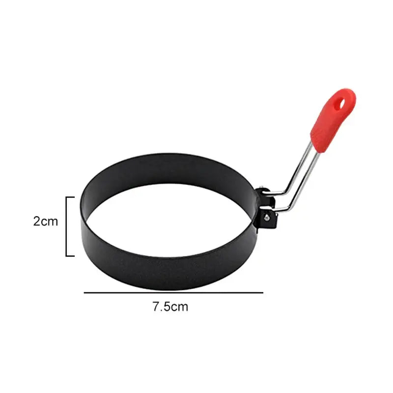 Elevate Your Breakfast with Our Professional Stainless Steel Nonstick Egg and Pancake Mold Set