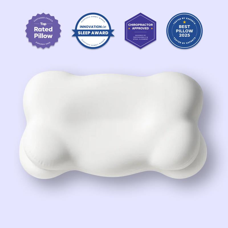 Transform Your Sleep Experience with the Mellow Sleep Cloudalign Ergonomic Pillow – The Ultimate Comfort Solution for All Sleepers!