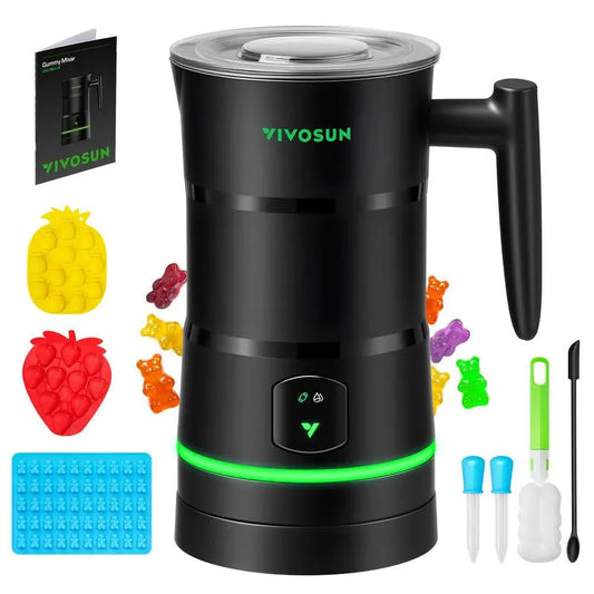 Create Delicious Gummies at Home with the VIVOSUN Hands-Free Gummy Maker Machine - Your Ultimate DIY Candy Experience!