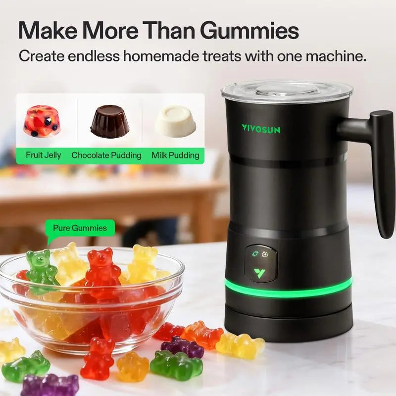 Create Delicious Gummies at Home with the VIVOSUN Hands-Free Gummy Maker Machine - Your Ultimate DIY Candy Experience!