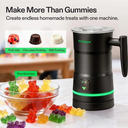 Create Delicious Gummies at Home with the VIVOSUN Hands-Free Gummy Maker Machine - Your Ultimate DIY Candy Experience!