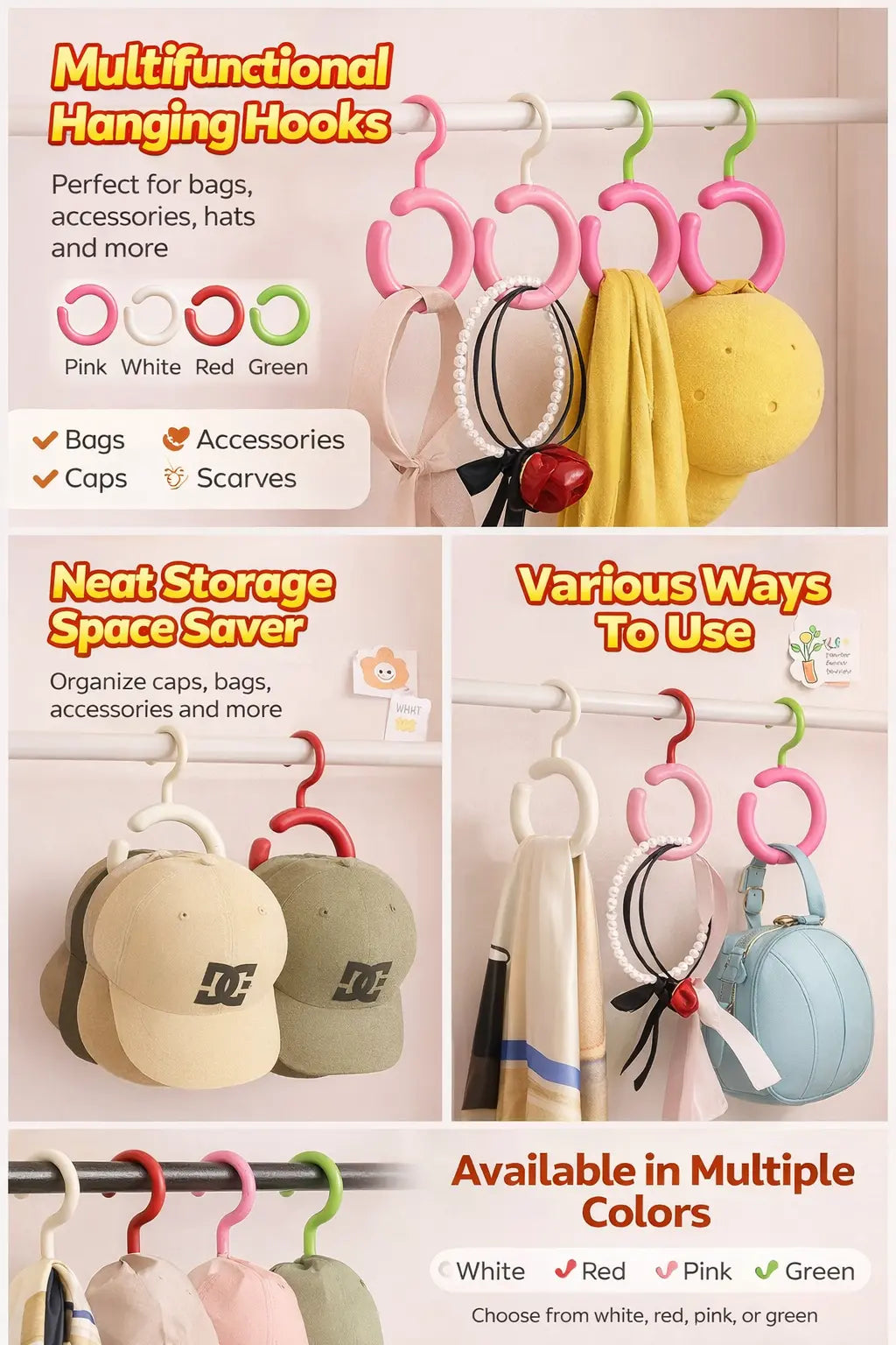 Luxury Invisible Hanger - 🏠 Invisible Organizer for Hats & Scarves