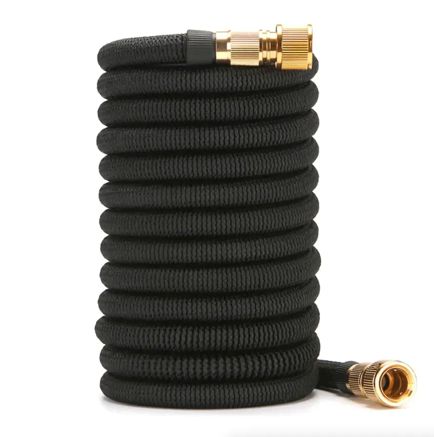 Unleash the Power of Gardening with Our 4X Stronger Deluxe Expandable Flexible Garden Hose - Choose Your Length: 25, 50, 75, or 100FT!