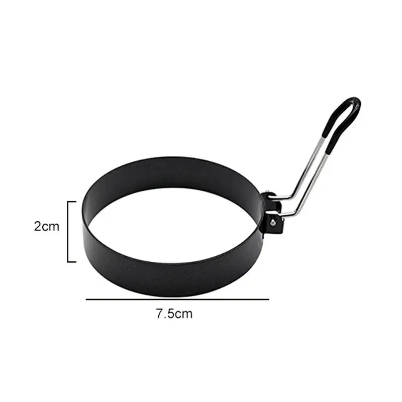 Elevate Your Breakfast with Our Professional Stainless Steel Nonstick Egg and Pancake Mold Set