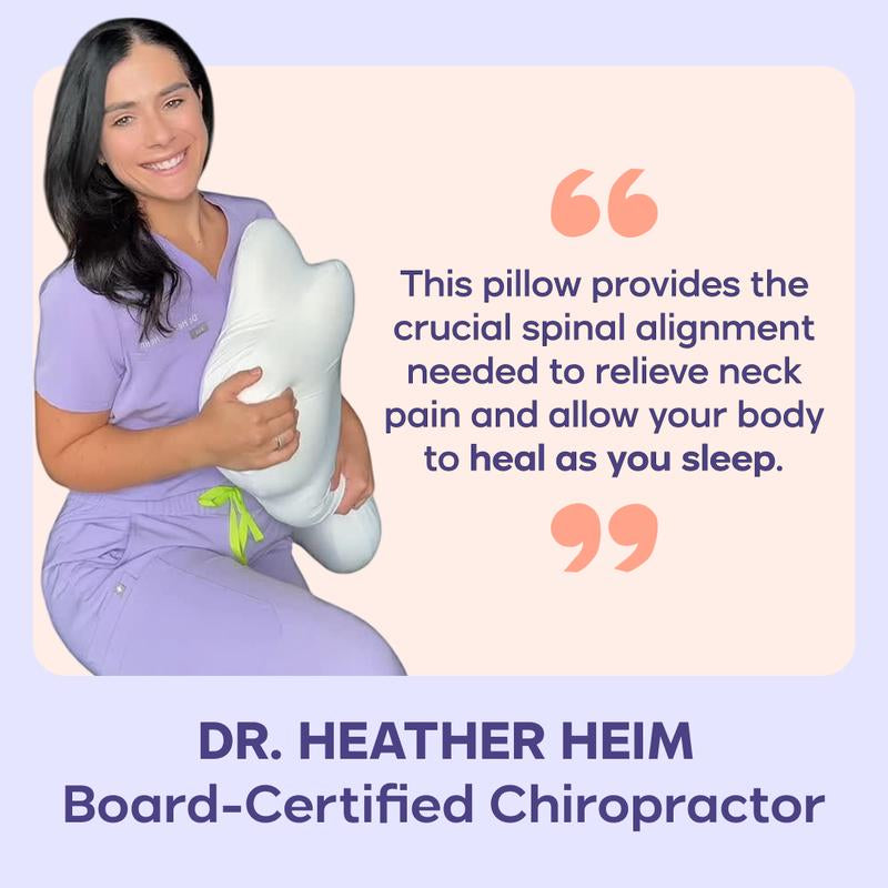 Transform Your Sleep Experience with the Mellow Sleep Cloudalign Ergonomic Pillow – The Ultimate Comfort Solution for All Sleepers!