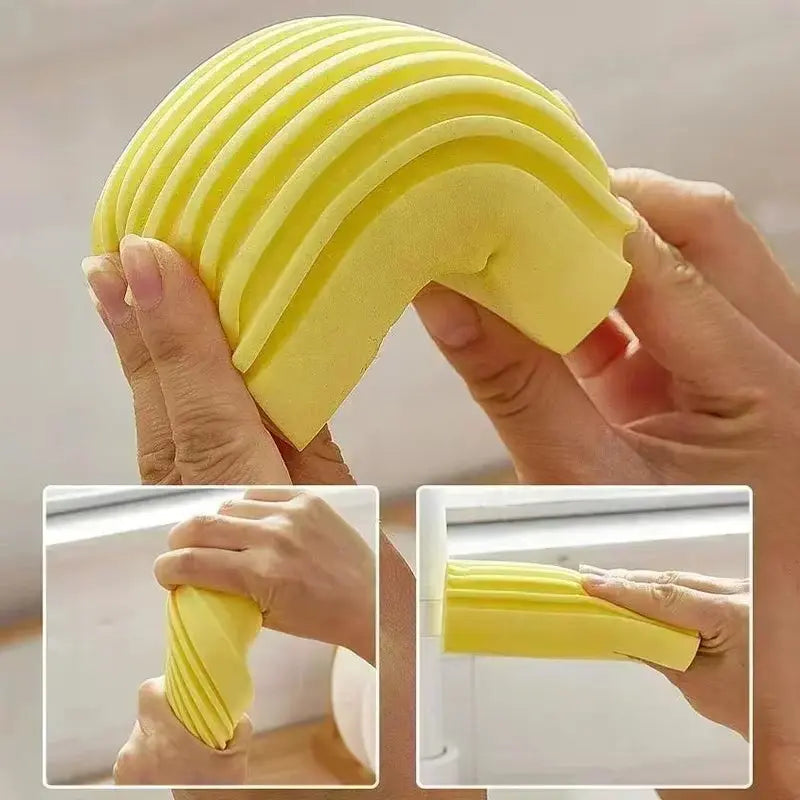 Transform Your Cleaning Routine with the Ultimate Damp Clean Duster Sponge - Perfect for Blinds, Glass, Baseboards, Vents, Railings, Mirrors, and Windows