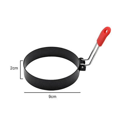 Elevate Your Breakfast with Our Professional Stainless Steel Nonstick Egg and Pancake Mold Set