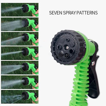 Transform Your Gardening Experience with Our Versatile Expanding Garden Hose – Choose From 25, 50, 75, or 100FT with a Multi-Function Spray Nozzle!