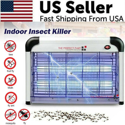 Powerful Electric Mosquito Zapper Lamp - Ultimate Indoor Bug Killer for Your Home and Lawn