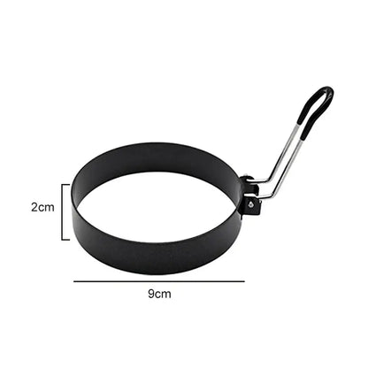 Elevate Your Breakfast with Our Professional Stainless Steel Nonstick Egg and Pancake Mold Set