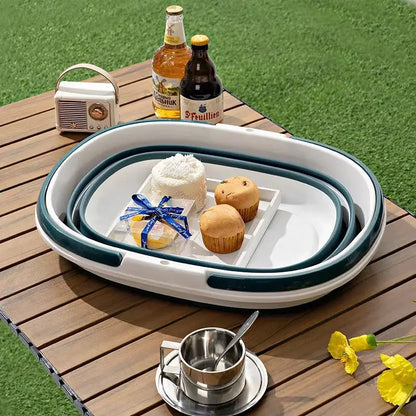 Versatile Foldable Laundry and Storage Bucket - Ideal for Dorms, Cars, and Home Organization