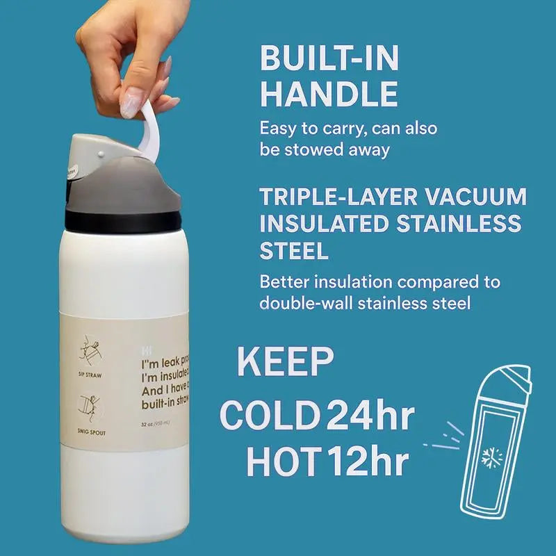 Chic Coraline Insulated Mug - Double Wall Vacuum Tumbler for Hot & Cold Drinks - Leak-Proof & Stylish - Perfect Gift for Any Occasion