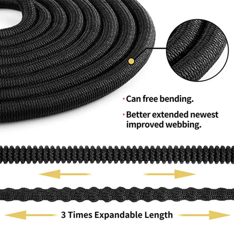 Unleash the Power of Gardening with Our 4X Stronger Deluxe Expandable Flexible Garden Hose - Choose Your Length: 25, 50, 75, or 100FT!