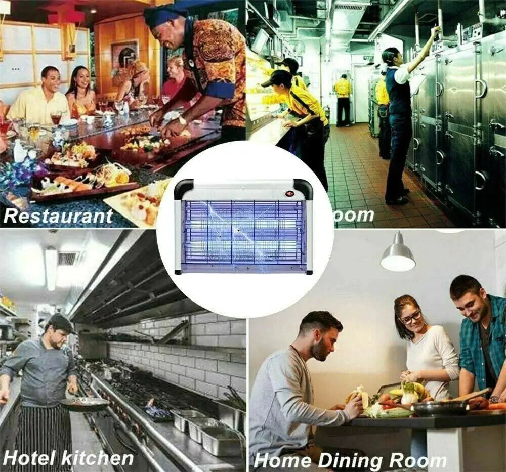 Powerful Electric Mosquito Zapper Lamp - Ultimate Indoor Bug Killer for Your Home and Lawn