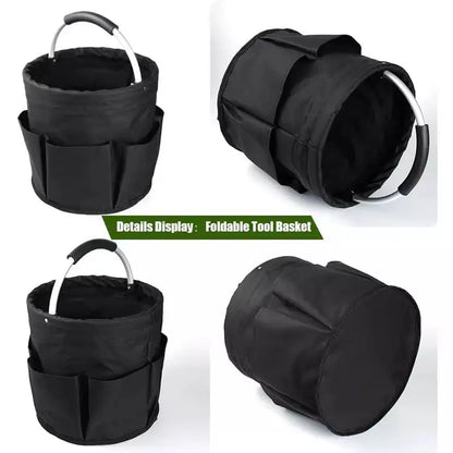 Versatile 17L Large Folding Storage Organizer Bag - Perfect for Picnics, Outdoor Adventures, and Home Cleaning!
