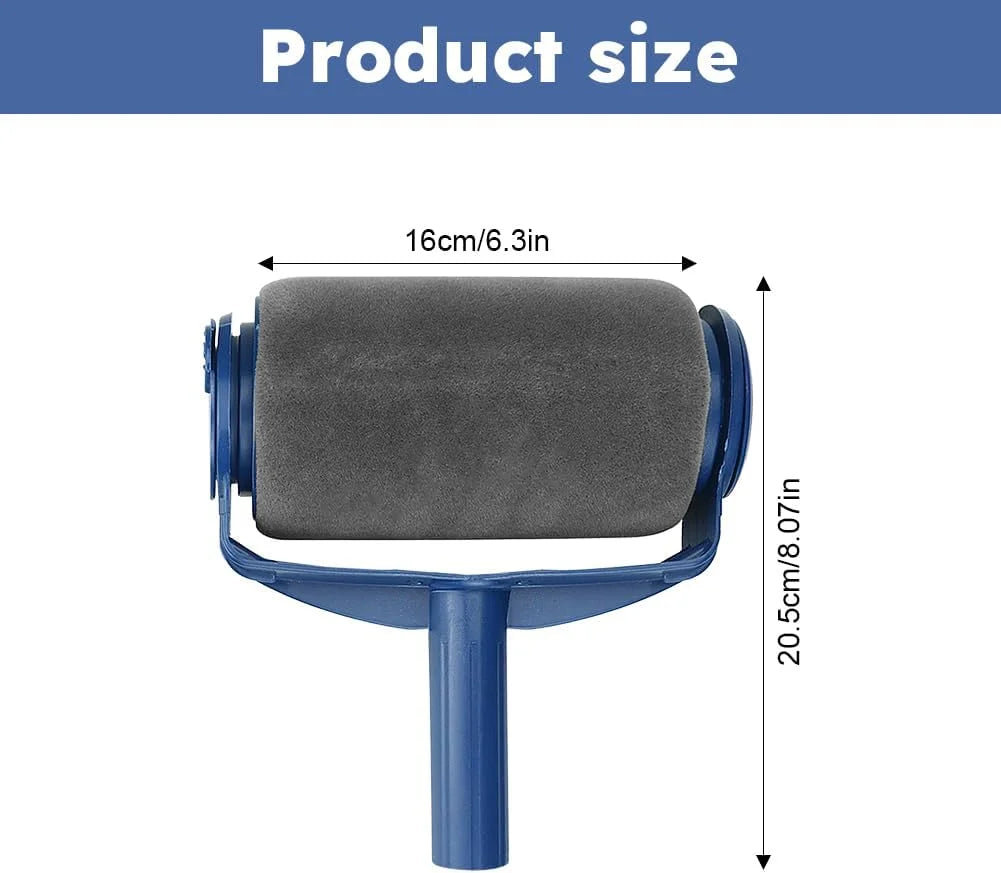 Refillable Paint Roller, DIY Home Wall Decorate Runner, Ceiling Paint Roller No Drip Kit Roller Paint Brush for Painting Ceilings Walls(8.07X6.3 Inch)