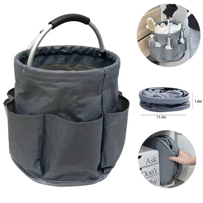 Versatile 17L Large Folding Storage Organizer Bag - Perfect for Picnics, Outdoor Adventures, and Home Cleaning!