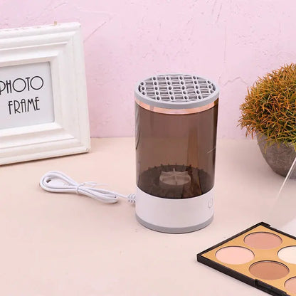 Automatic Makeup Brush Cleaner and Dryer - Fast, Efficient, and Effortless Cleaning!