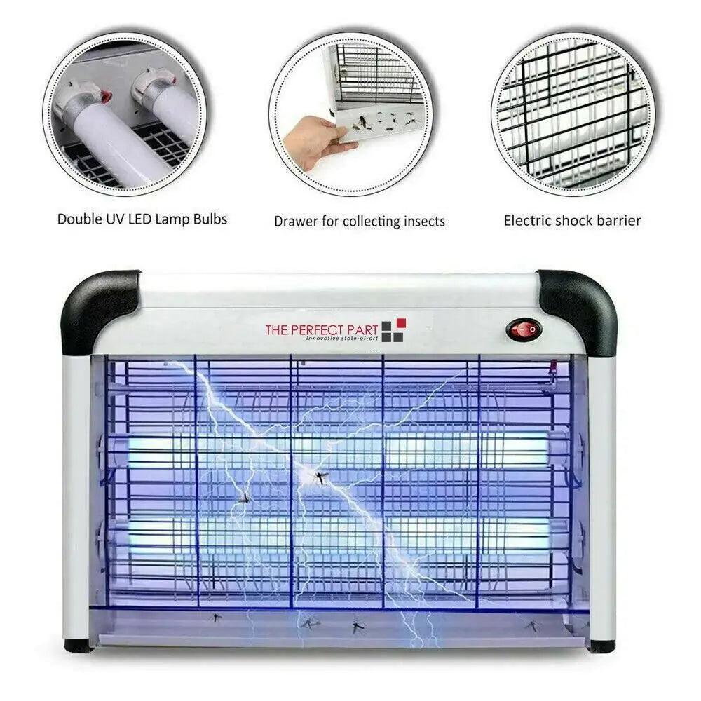 Powerful Electric Mosquito Zapper Lamp - Ultimate Indoor Bug Killer for Your Home and Lawn