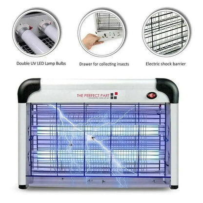 Powerful Electric Mosquito Zapper Lamp - Ultimate Indoor Bug Killer for Your Home and Lawn