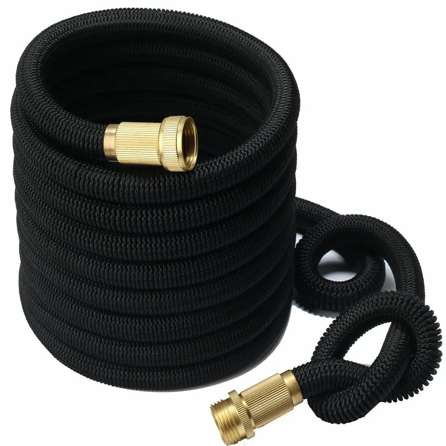 Unleash the Power of Gardening with Our 4X Stronger Deluxe Expandable Flexible Garden Hose - Choose Your Length: 25, 50, 75, or 100FT!